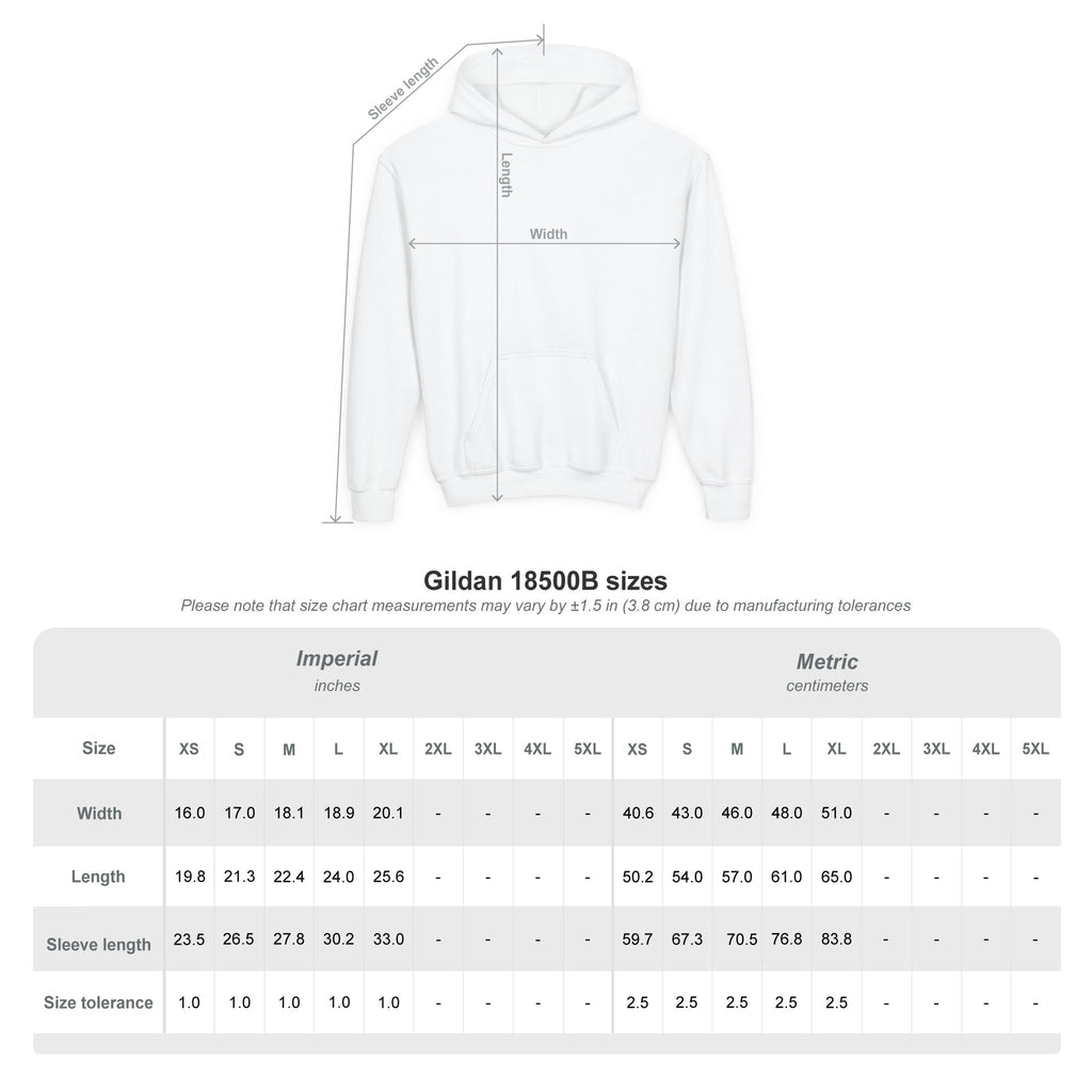 Youth Hooded Sweatshirt